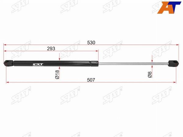 Амортизатор капота Volvo Xc90
