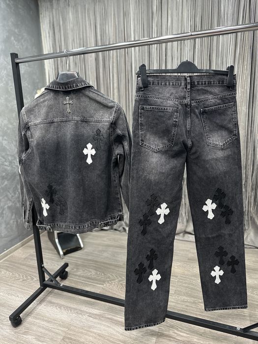 Compleu blugi. Chrome Hearts. Gama luxury.TopQuality