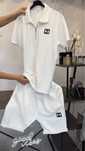 Set tricou cu pantalon scurt , alb Under Armour nou | toate mărimile