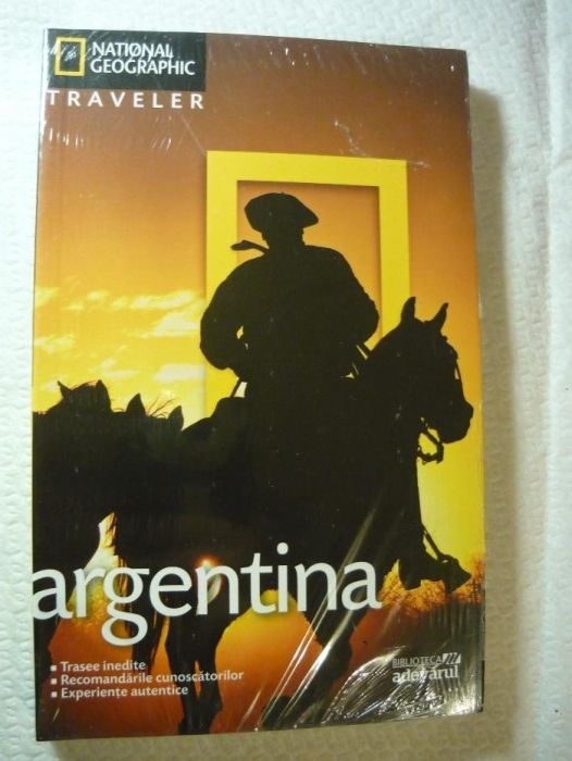 Ghid turistic National Geographic Traveler despre Argentina NOU