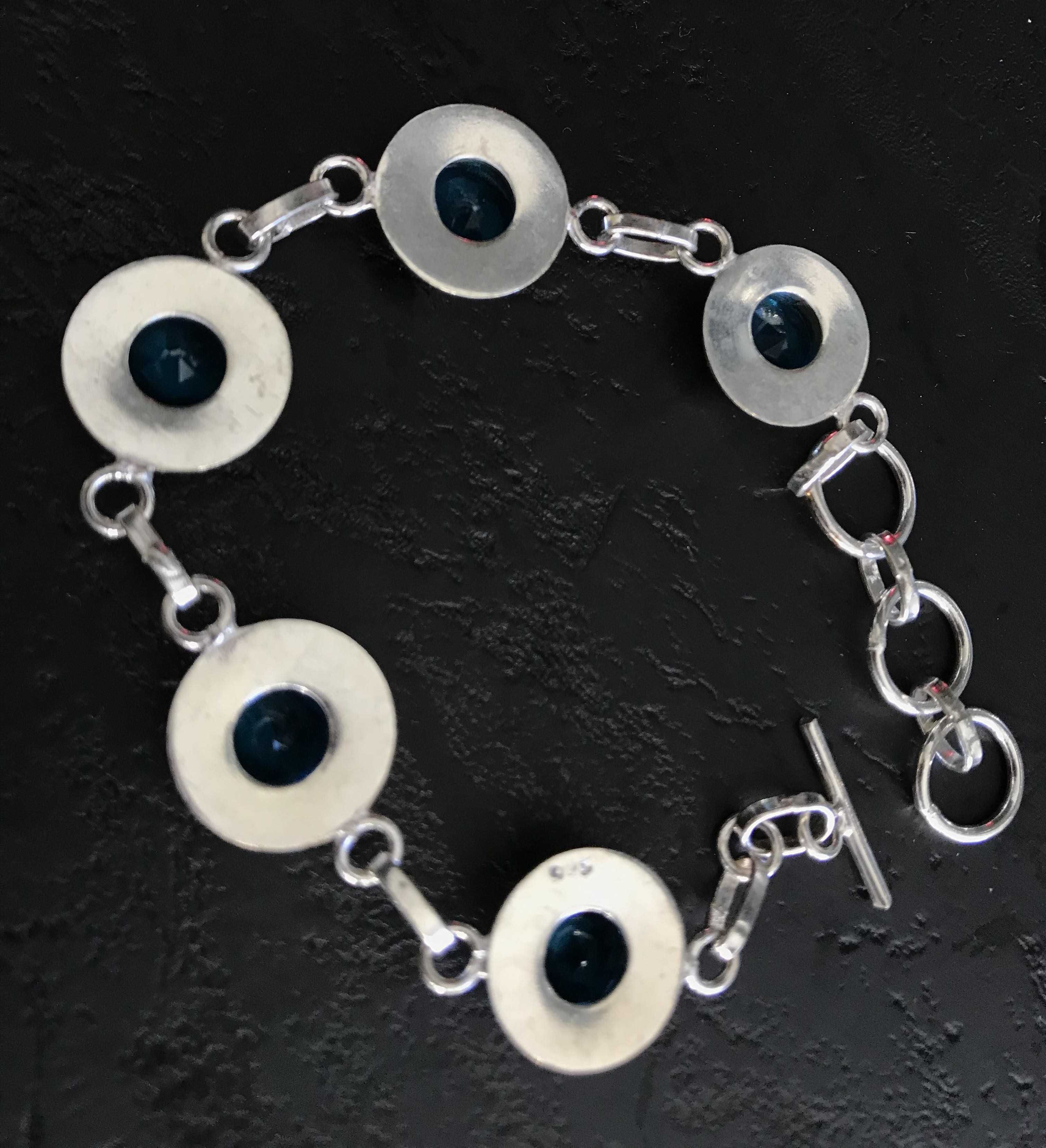 Bratara Argint 925 cu Pietre Semipretioase Topaz
