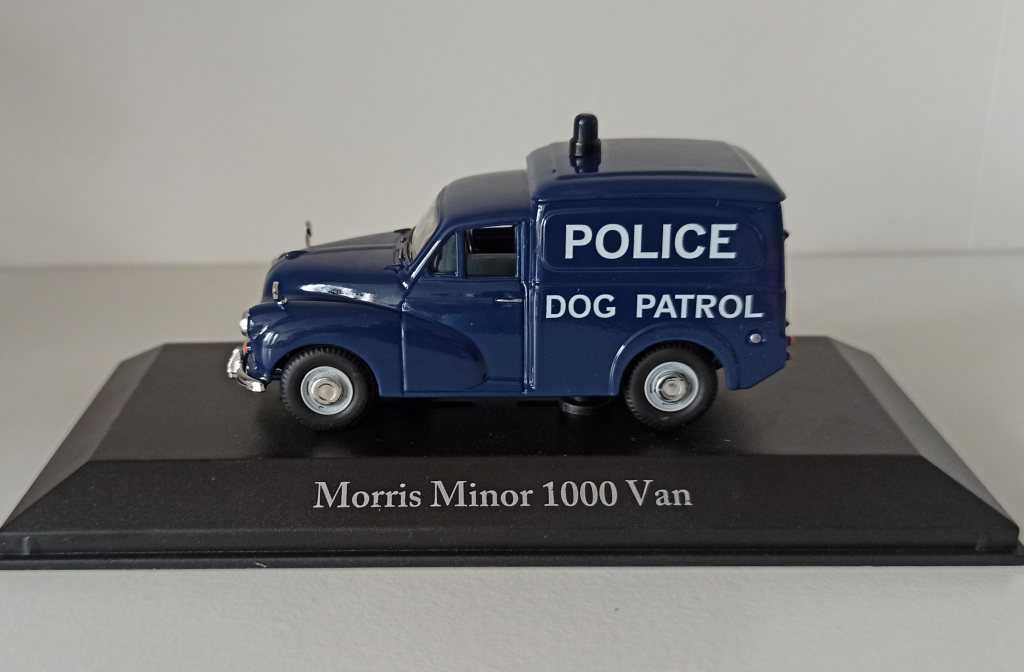 Macheta Morris Minor 1000 Politia UK 1960 - IXO/Atlas 1/43