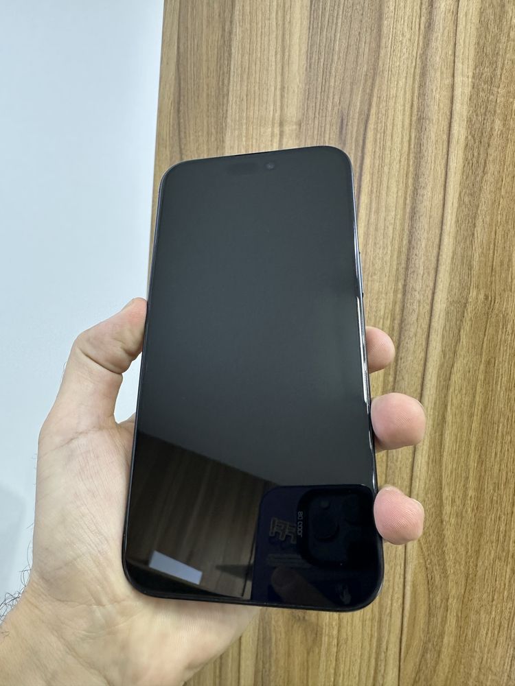 iphone 15pro max blue 256gb 90% ideal