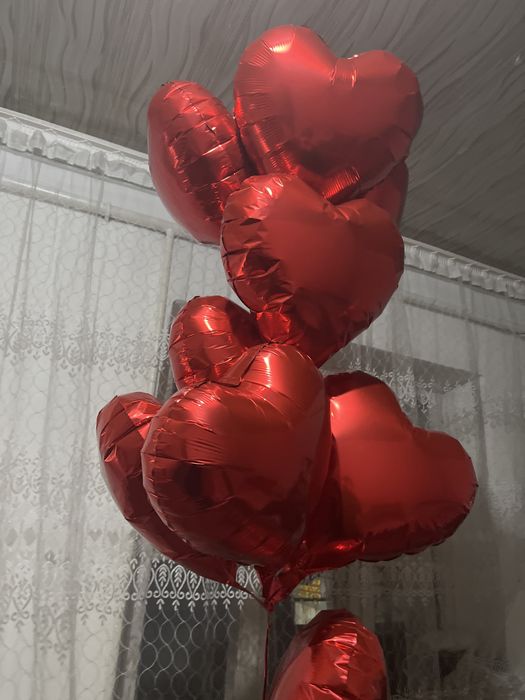 11 шаров гелевые с газом