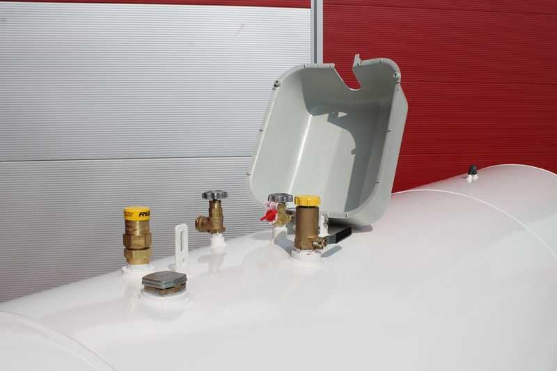 Bazin 1800L, rezervor GPL,bazin Nou 2025- ISCIR-izabil, montaj