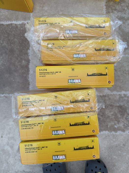 Vagon trenulet BRAWA ,stare noua ! 2 modele !