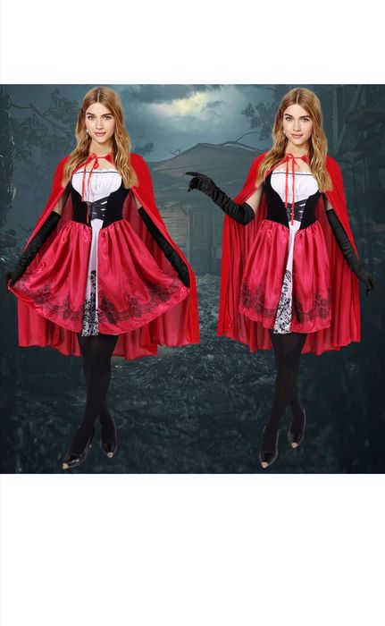 Costum dama Scufița roșie mărimea M