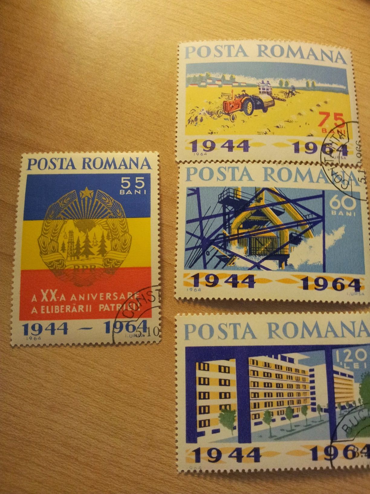 Colectie timbre romanesti '60-'70