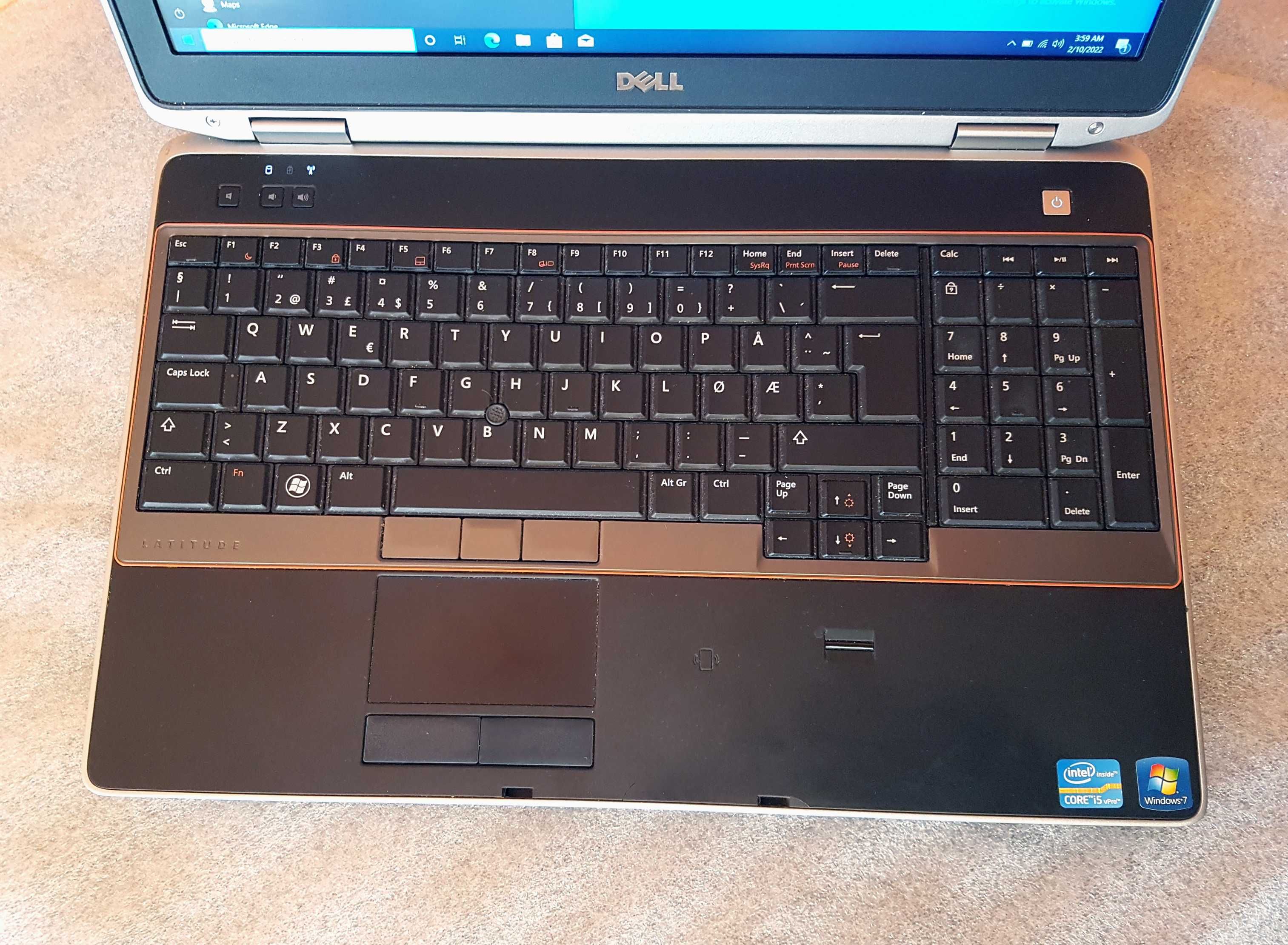 Laptop Dell E6520 15.6" Full HD i5-2520M, 8 GB RAM, SSD 160 GB