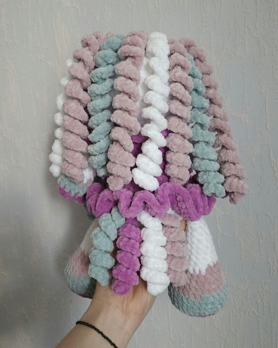 Плетена играчка еднорог