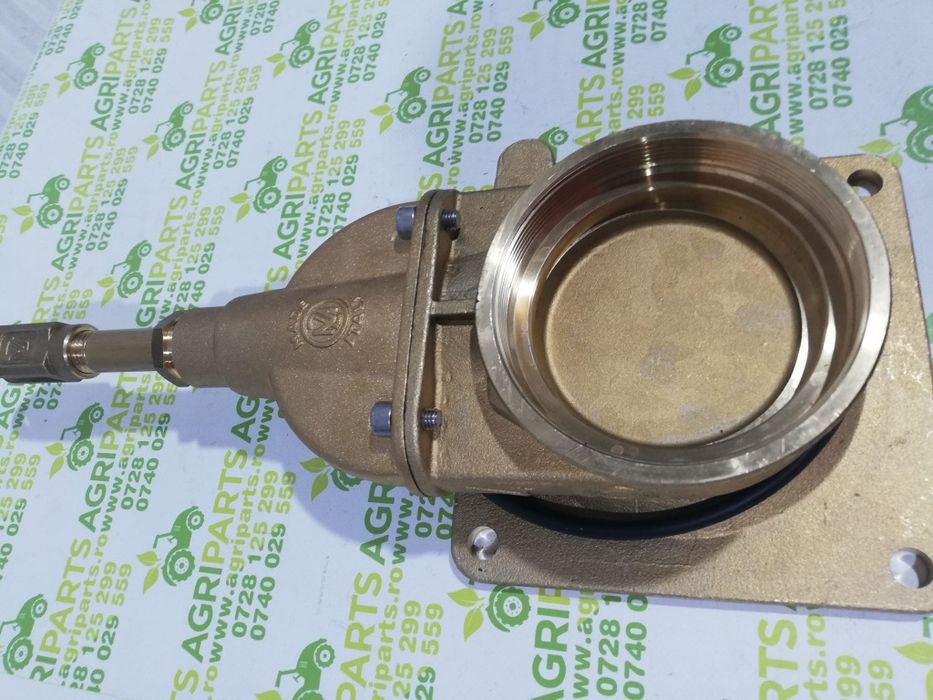 Vana robinet golire vidanja cu filet si flansa 4 toli