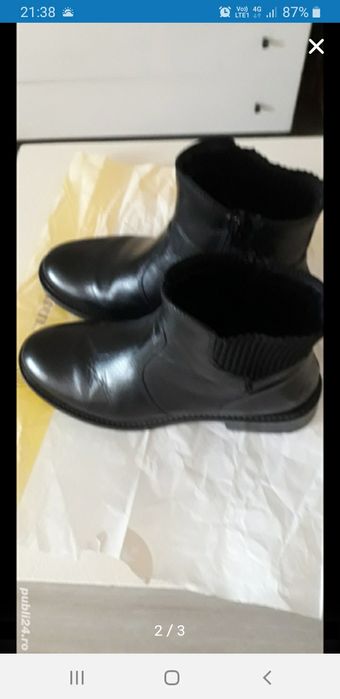 Ghete de dama din piele