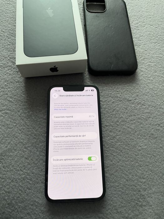 Iphone 13 mini black, 128 gb necodat