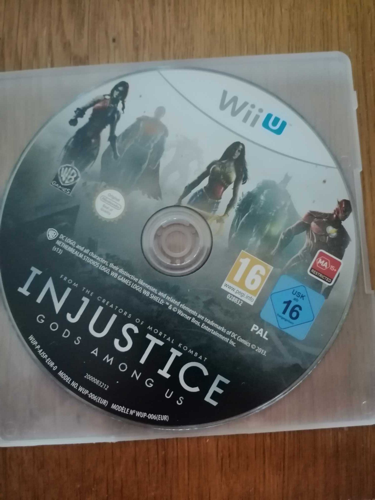 INJUSTICE (fara carcasa) - Nintendo WiiU / Wii U