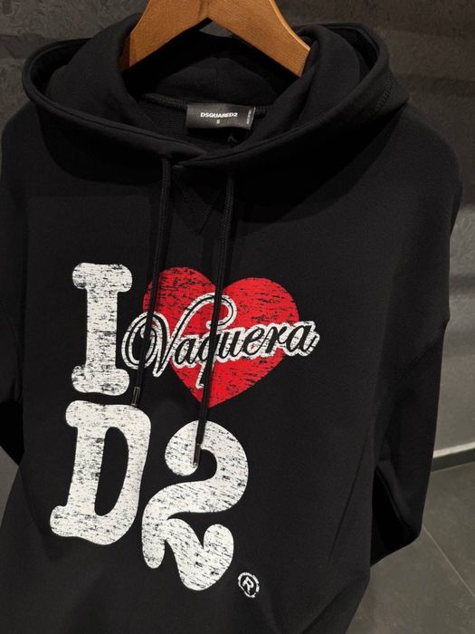 Hanorac Dsquared Premium Alb Negru