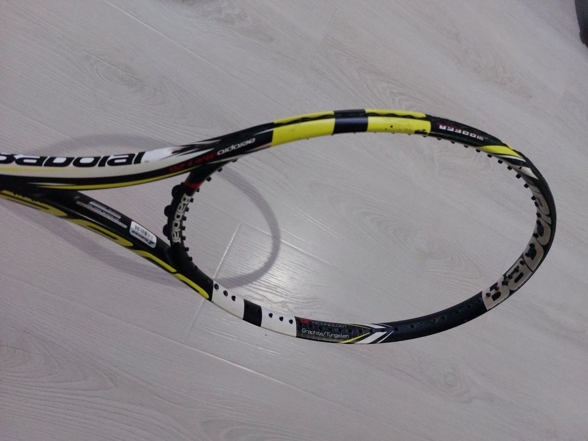 Ракетка для большого тенниса babolat aeropro junior 26 без струн