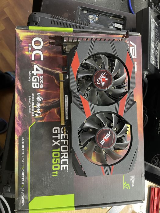 Видеокарта Asus nVidia GTX1050Ti- 4Gb
