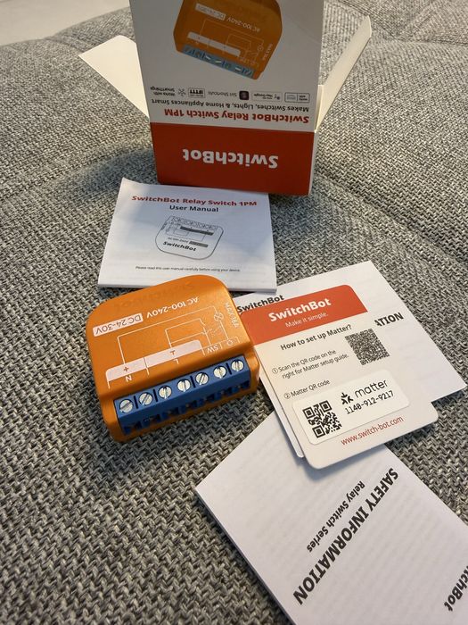 Releu inteligent SwithBot 1PM W5502310