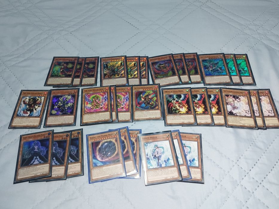 Yu GI Oh Fire king deck