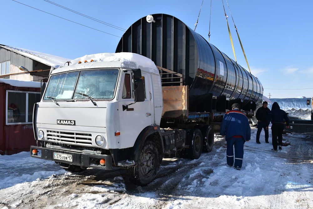 Резервуар из полипропилена - 100 куб. метров