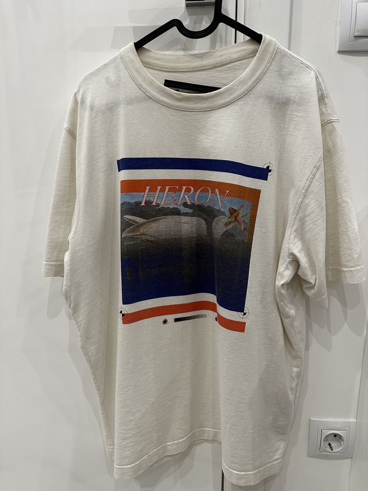 Heron Preston Misprinted Graphic-Print T-shirt