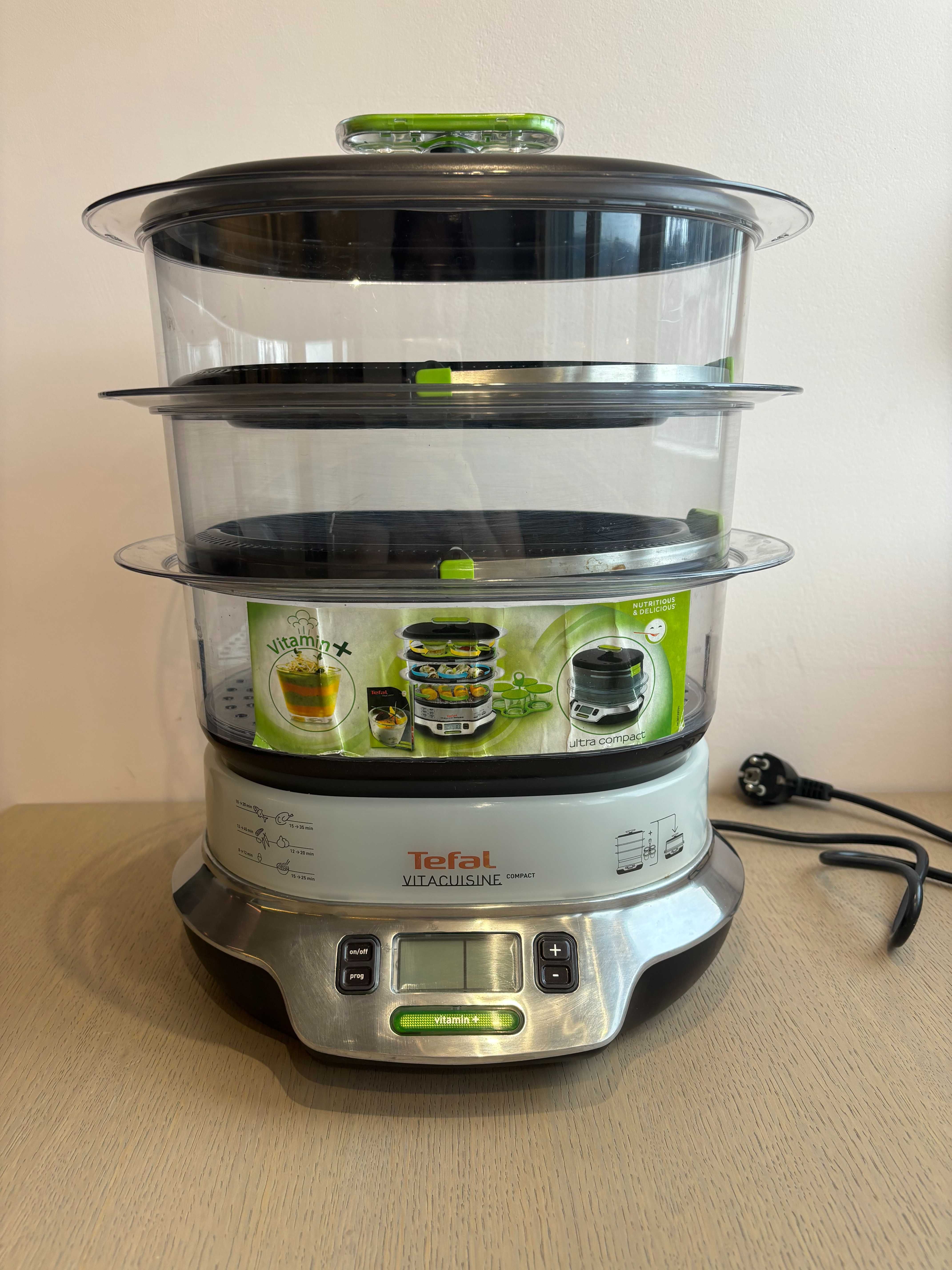 Уред за готвене на пара Tefal VitaCuisine Compact