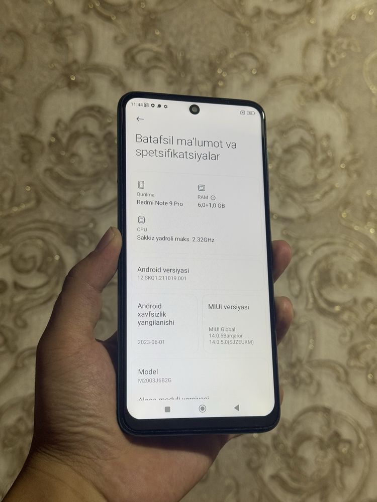 Redmi note 9 pro 6/64 gb