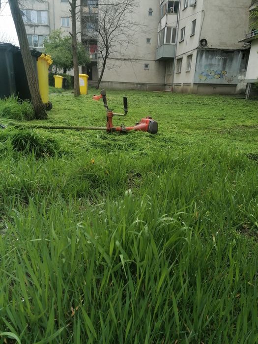 Tund gazon, defrișări parcele, tund gard viu