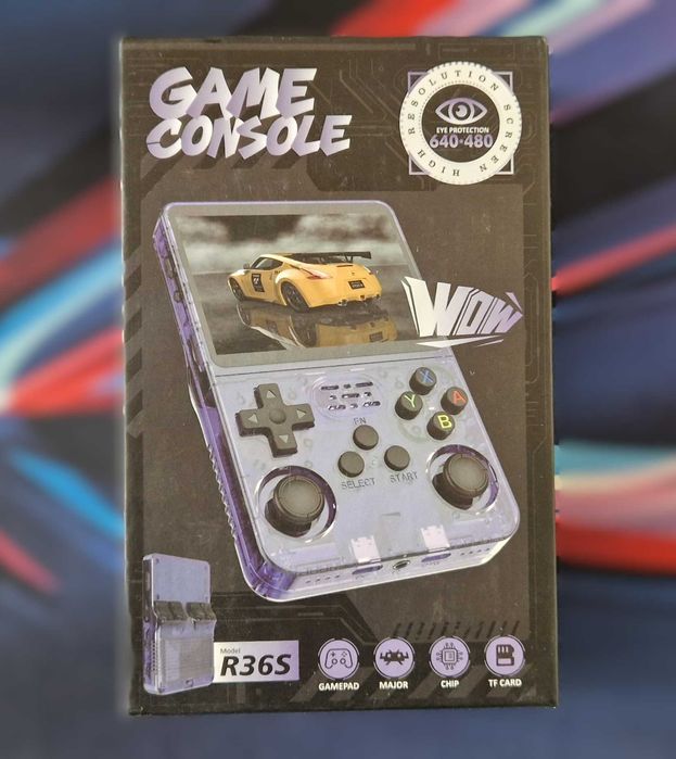 Продам игровую приставку R36 (R36S) — почти новая