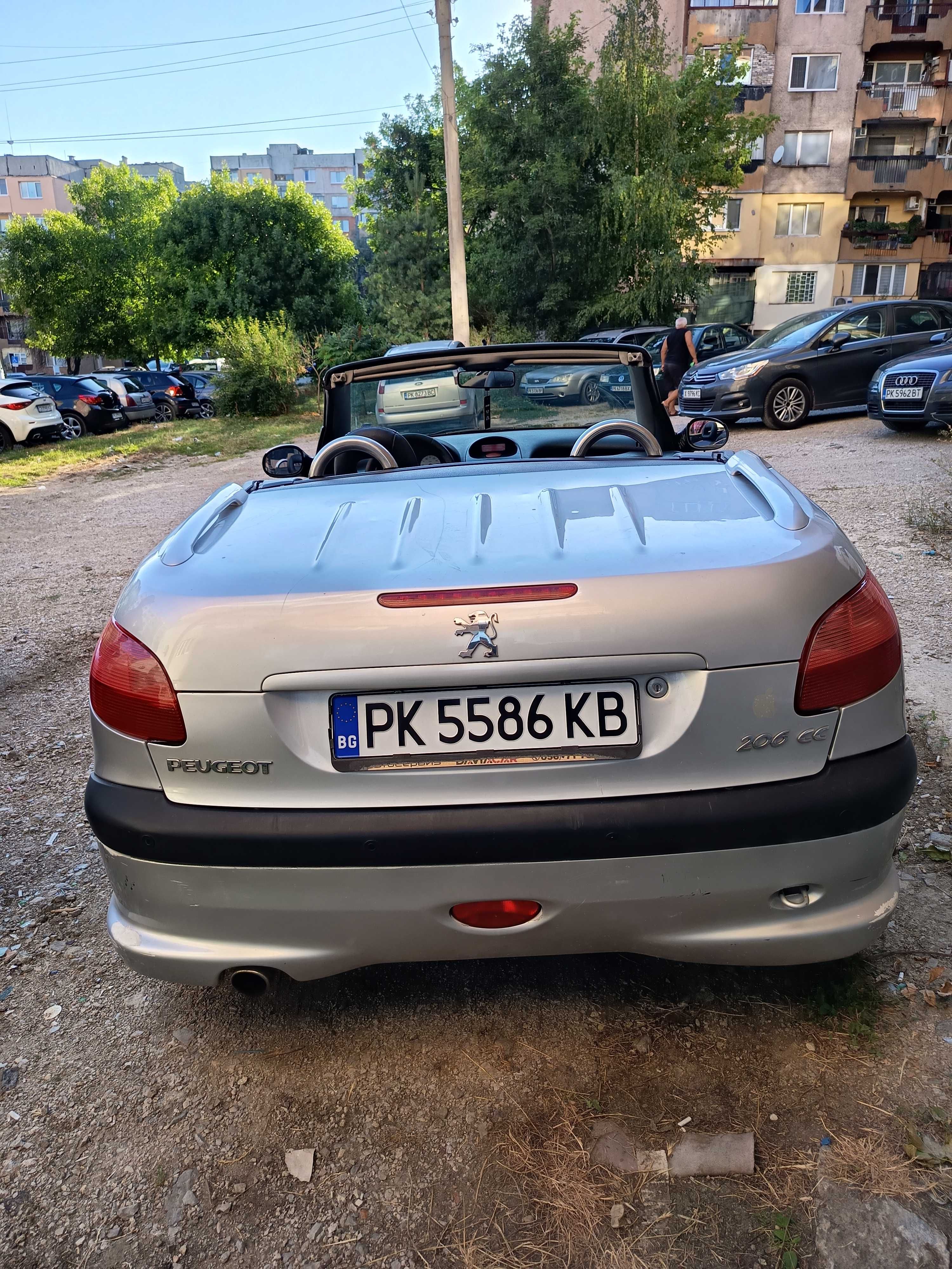 Peugeot 206cc с коментар на цената
