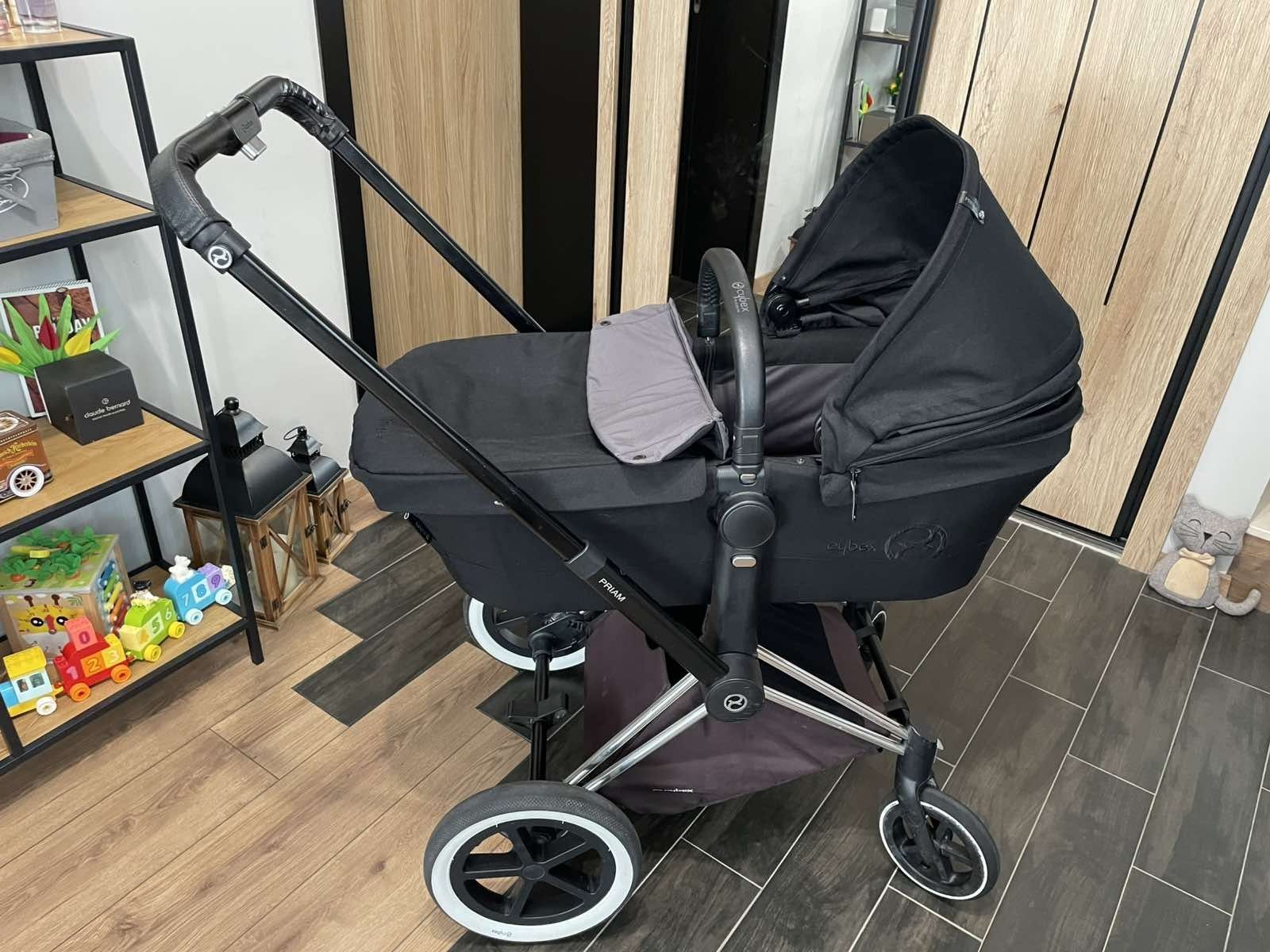 Cybex Priam (кош за новородено+седалка 6+м)