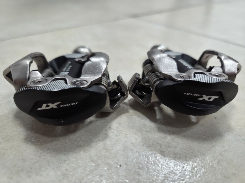 Pedale SPD Deore XT aproape noi