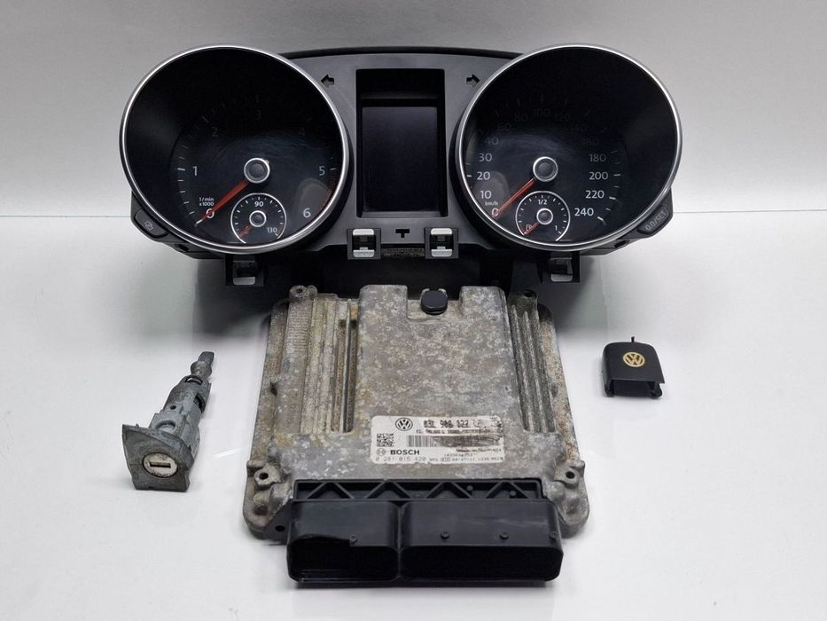 Kit de pornire VOLKSWAGEN GOLF VI 5K1 2008 - 2010 2.0 TDI CBDC BOSCH 0281015420 03L906022LF , 5K0920860G