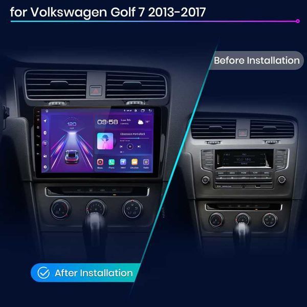 Volkswagen Golf 7 2013г-2017г Мултимедия Навигация Android