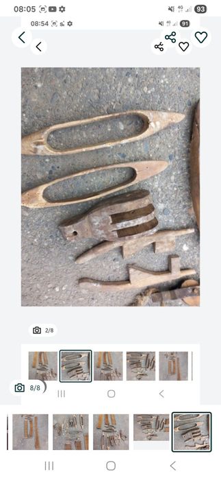 Accesori de razboi de tesut.