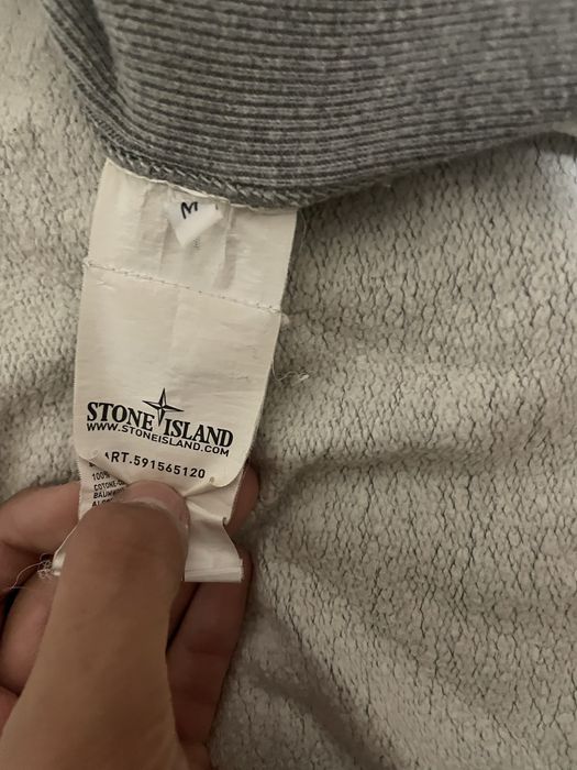 stone island jumper grey