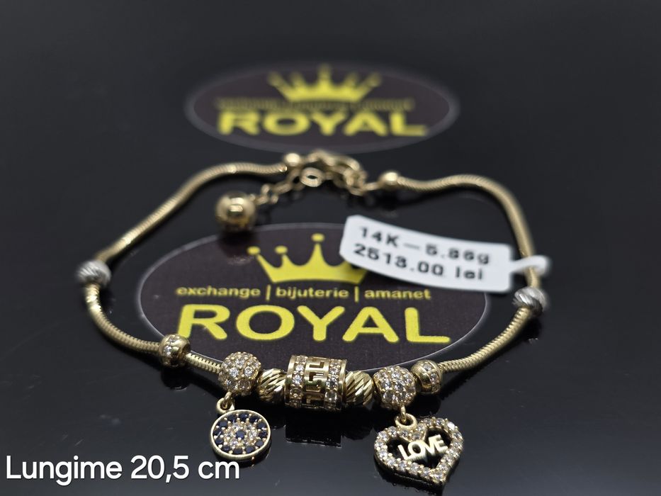 Bijuteria Royal: Bratara aur 14k/5.86 gr