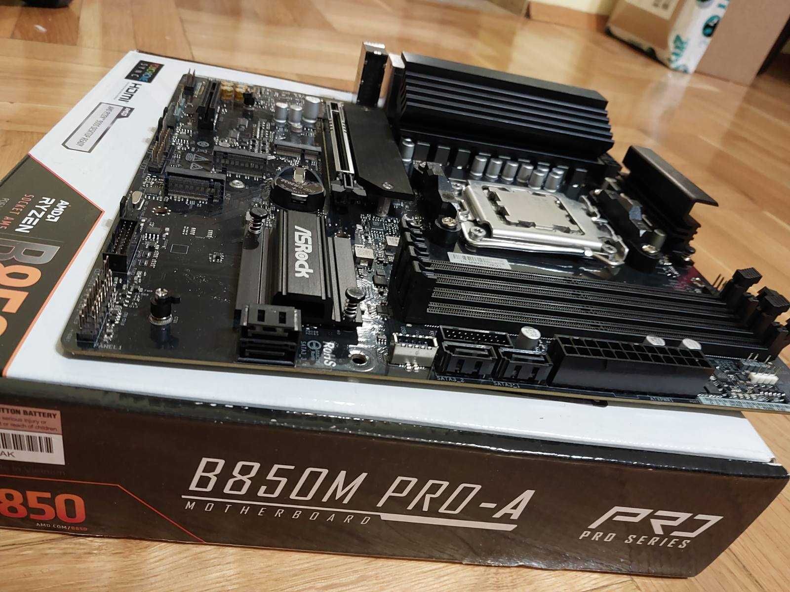 AMD Ryzen 7 7700X + AsRock B850M Pro-A