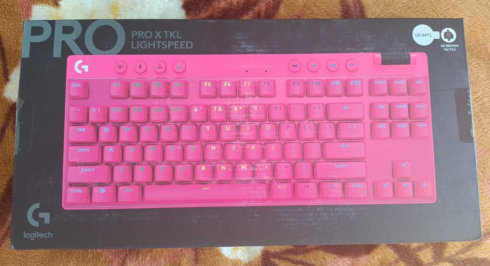 Logitech G PRO X TKL LIGHTSPEED Magenta | Абсолютно новая