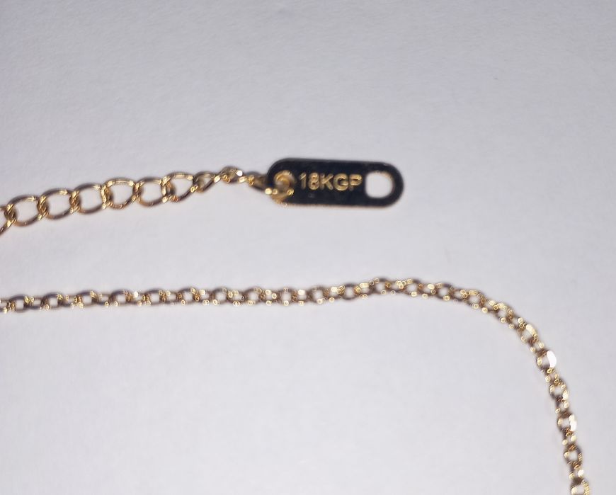 Colier gen salba placat cu aur