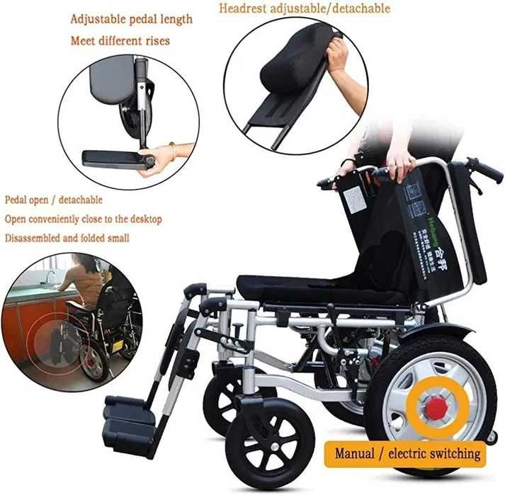 Електрическая Инвалидная коляска електрон ногиронлар араваси