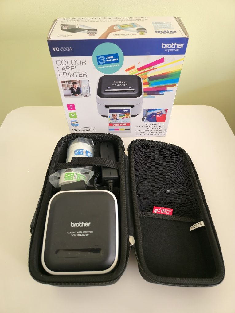 Етикетен принтер Brother VC-500W, USB, Wi-Fi
