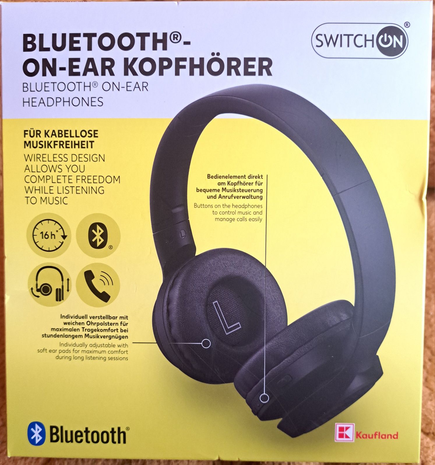 Căști Bluetooth On-Ear
