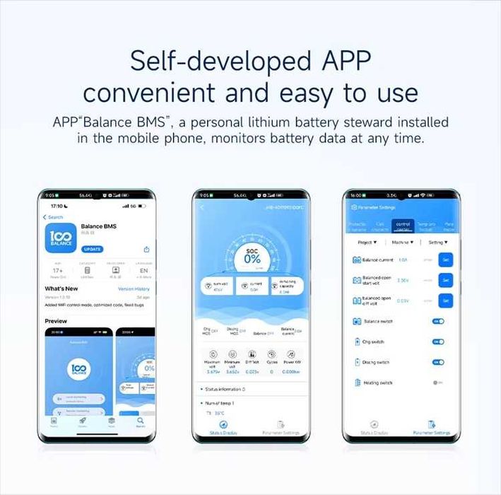 BMS БМС DALY LIFEPO4 250A 8-17S с Bluetooth WIFI