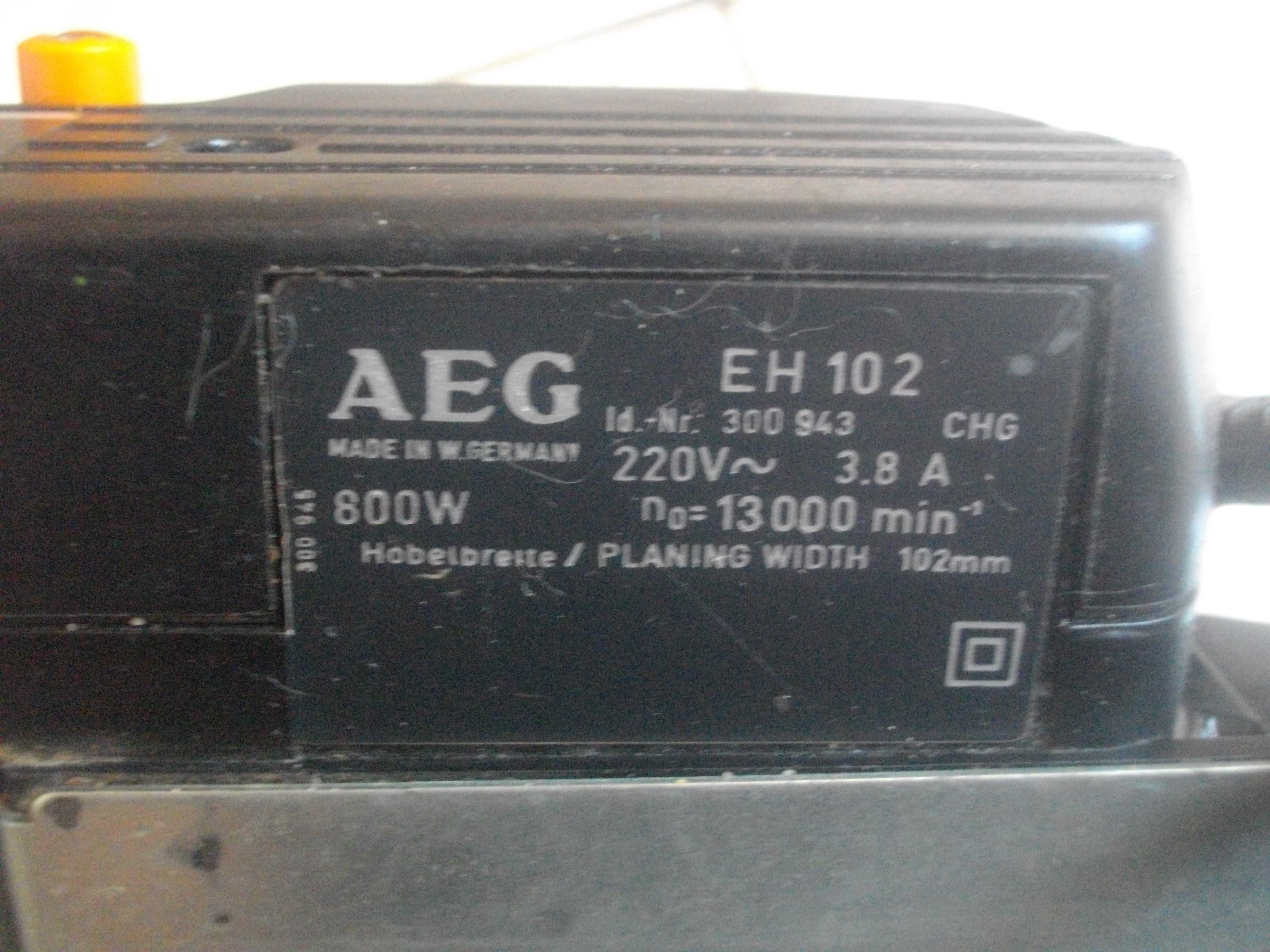 Профи Ел.Ренде-Хобел-850W-600W-AEG/ELU/T.I.P-Германия/Швейц-Нож 102мм