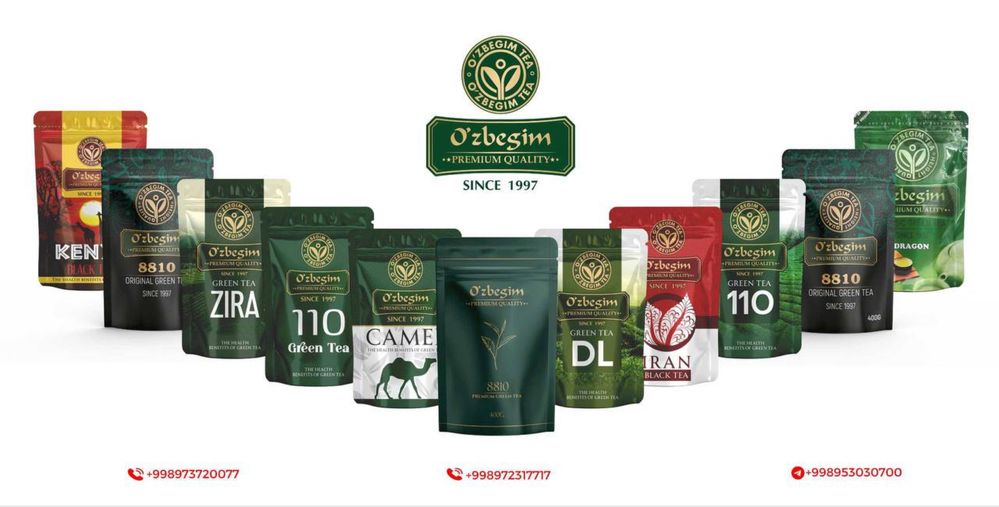 O’zbegim Tea SINCE 1997