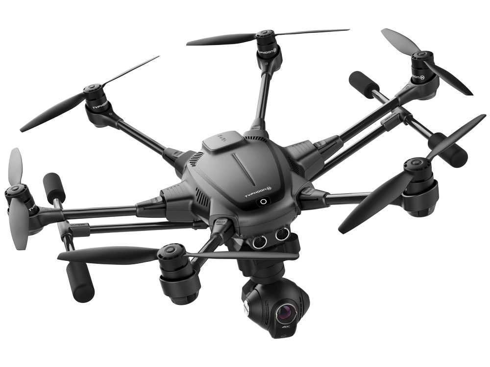 Дрон Yuneec Typhoon H + дистанционно и 3 батерии