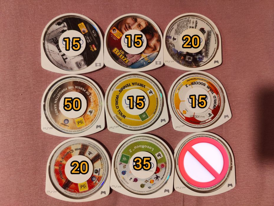 Joc PSP original fara carcasa