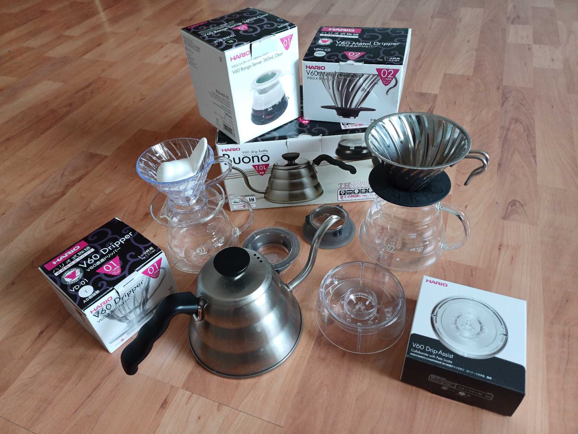 Produse Hario - set preparare cafea filtru V60