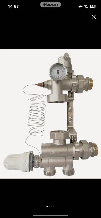 Насосно смесительный узел